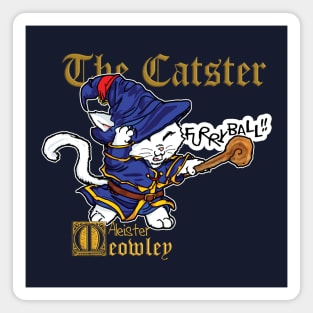 Fantasy Kittens Serie: the Catster - wizard cat, sorcerer, magic Magnet